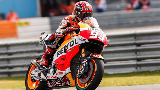 Assen, Libere 4: Marquez rimette davanti la Honda
