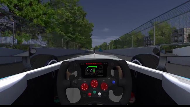 Il tracciato di Battersea Park simulato al computer
