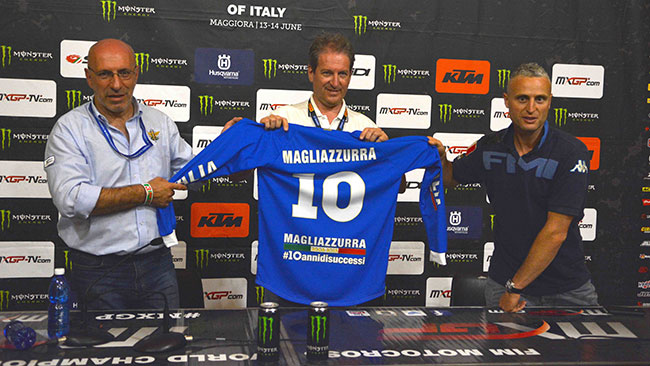 Presentata a Maggiora la Maglia Azzurra 2015