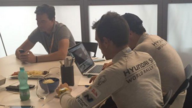 Ora di pranzo e lettura dati in Hyundai