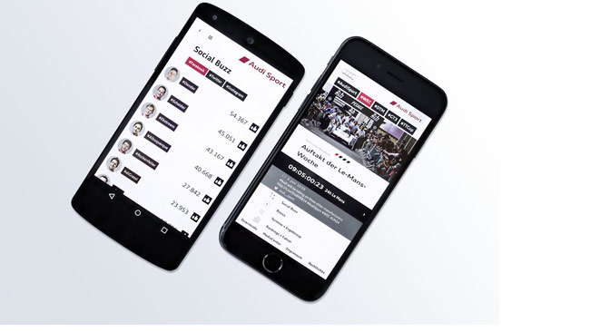 Ecco la nuova Audi Sport App