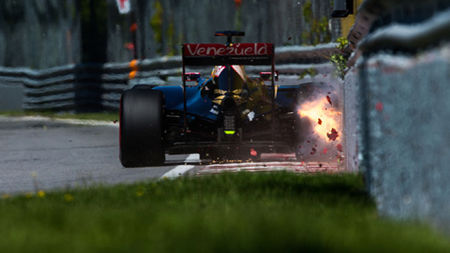 Grosjean: quando si dice... sfiorare le barriere!