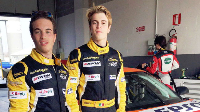 GT Cup: i fratelli Zangari con Ghinzani Arco Motorsport