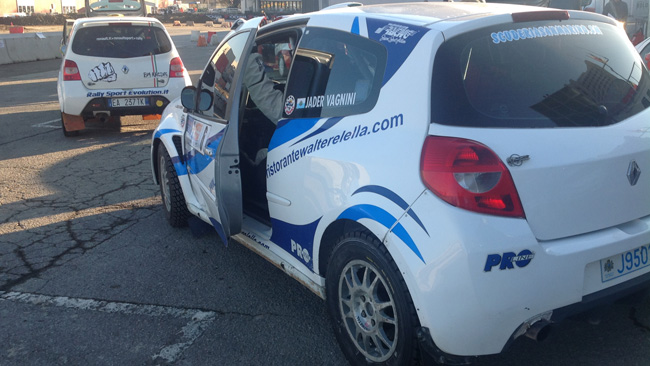 Trofeo R2 - R3: Vagnini solitario con la Renault Clio