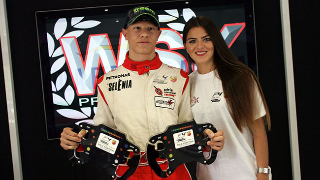 Mattia Drudi si prende le pole a Monza