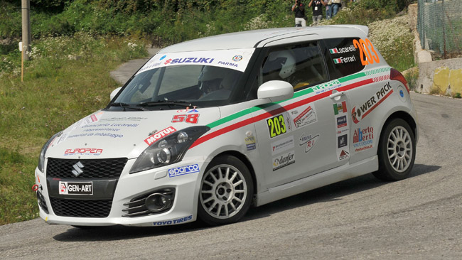 Suzuki Rally Trophy: il Friuli incorona Lucarelli