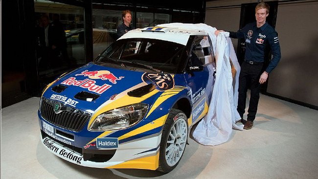 Patrick Sandell farà sette gare con la Fabia S2000