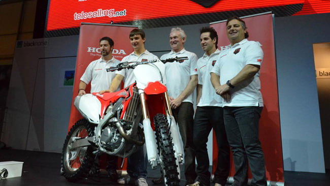 Presentato l’Honda World Motocross Team