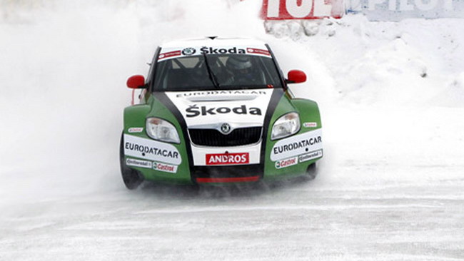 Villeneuve debutta nel Trofeo Andros con la Skoda
