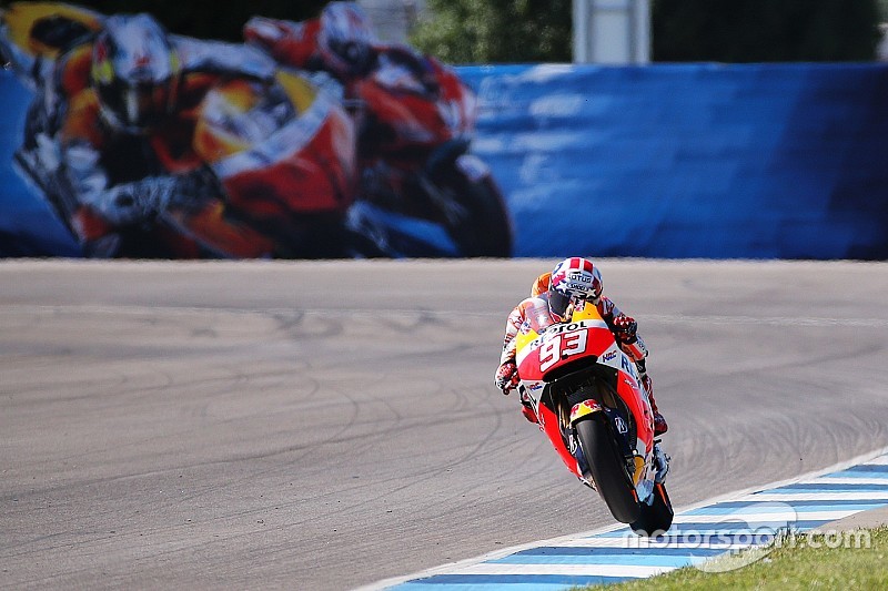 Indianapolis, Libere 3: Marquez mette paura a tutti