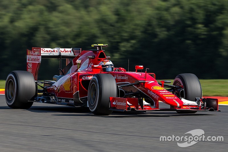 Räikkönen confirme la présence de cloques sur ses pneus