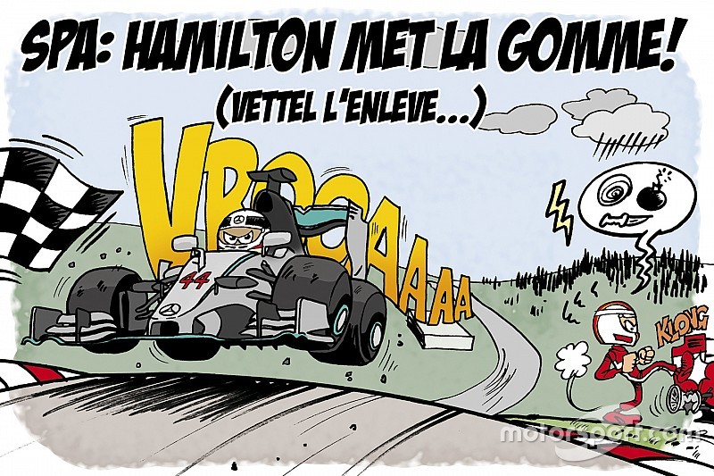 Le Grand Prix de Belgique vu par Cirebox!