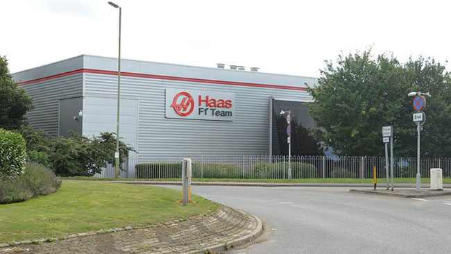 II quartier generale Haas di Banbury è quasi pronto