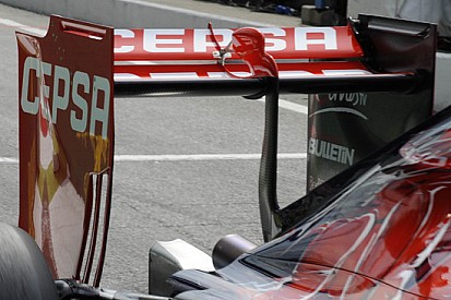 Toro Rosso: tagliato il flap dell'alettone posteriore