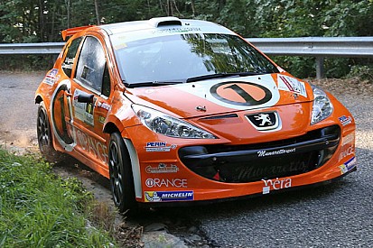 Campedelli sulla 208 T16 al Rally di Roma Capitale