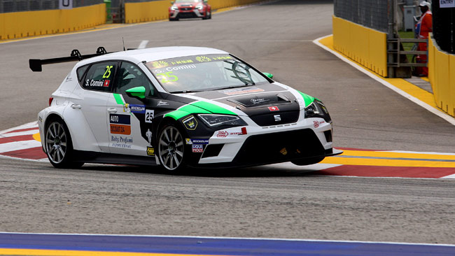 Pole Position per Comini e Chou a Singapore