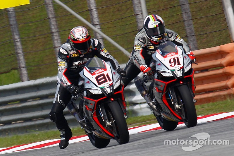 Bel doppio podio per l'Aprilia a Jerez de la Frontera