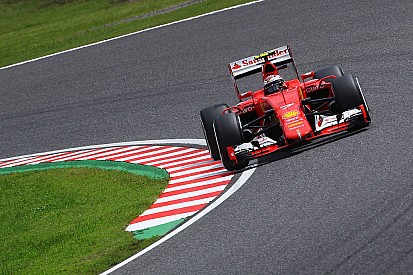 Räikkönen no siente que Ferrari mostrara su potencial en Japón