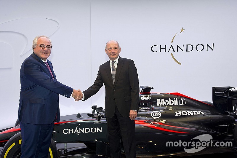 McLaren: ufficializzato il nuovo sponsor Chandon