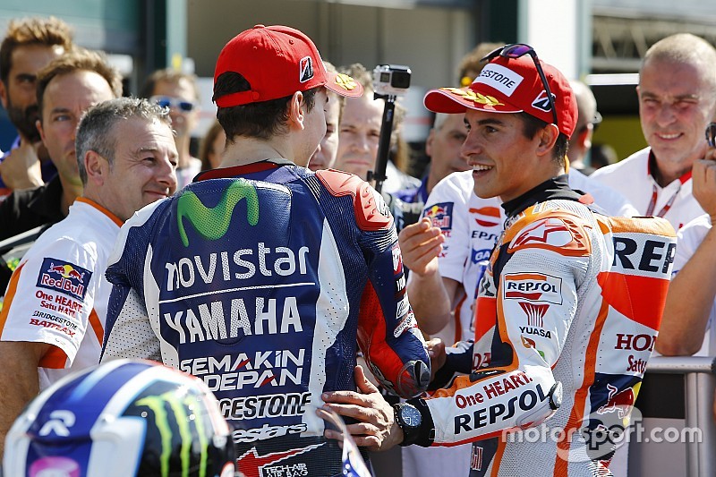 Lorenzo ve en Márquez un aliado contra Valentino