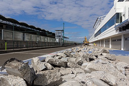 Beginn der Umbauarbeiten am Hungaroring