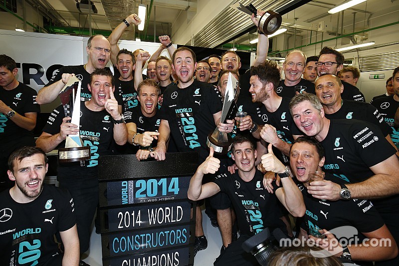 Mercedes puede ser el campeón de constructores en Sochi