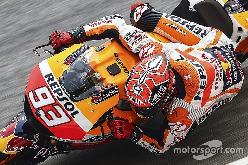Valencia, Libere 1: Marquez davanti a Lorenzo