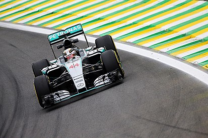 Hamilton lideró la práctica 3 en Interlagos