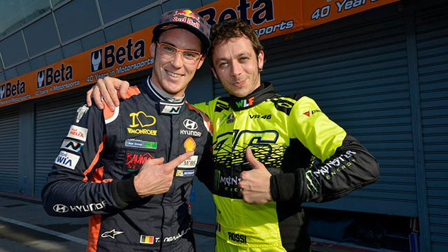 Rossi-Neuville, facciamo chiarezza sulle gomme