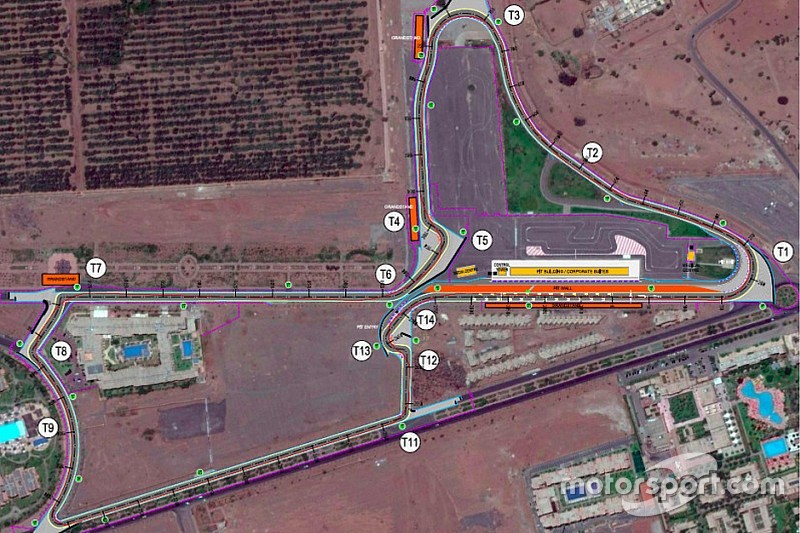 Nieuwe lay-out voor stratenrace Marrakesh