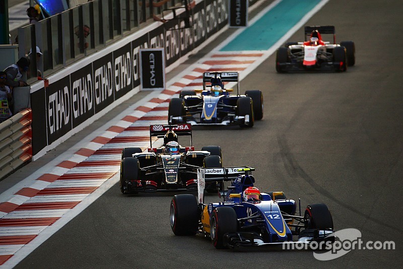 Sauber cree que sumar puntos será más complicado en 2016