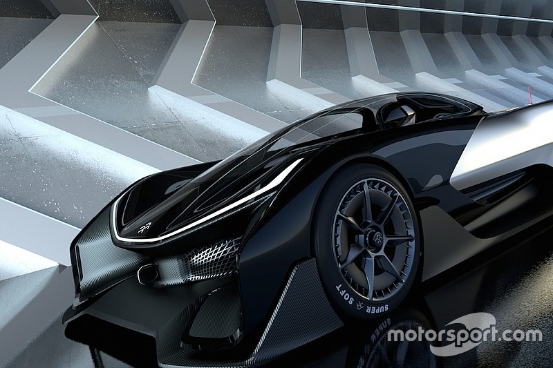 Faraday Future trekt het doek van elektrische racewagen met 1.000 pk