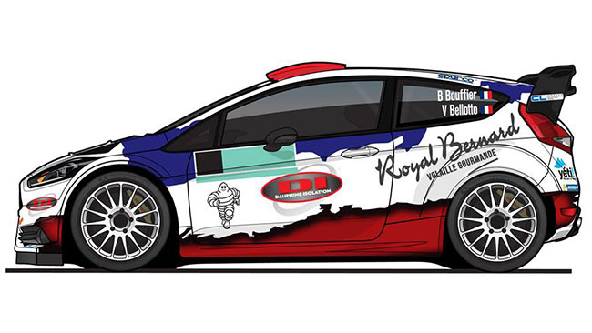 La livrea M-Sport di Bryan Bouffier per Monte-Carlo