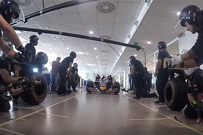 Per Toro Rosso prove di pit-stop nella nuova sede