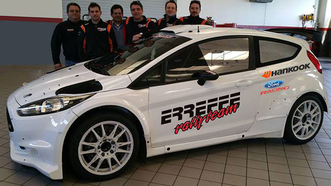 Baccega correrà con il Erreffe Rally Team nel 2016