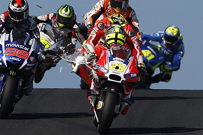 Iannone lembra de gaivota atropelada em capacete