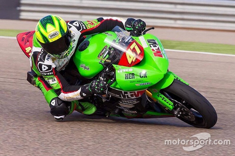 Rob Hartog in SuperStock 1000 con il team Hartog