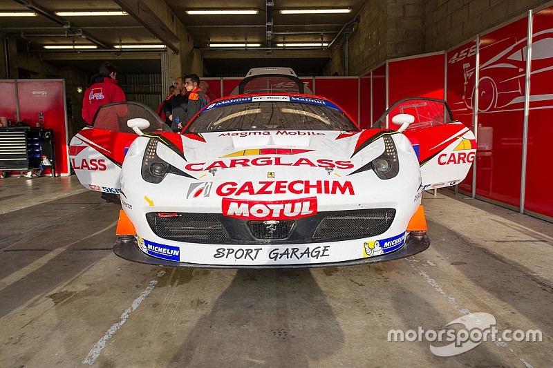 Trois Ferrari 458 GT3 pour CMR by Sport Garage