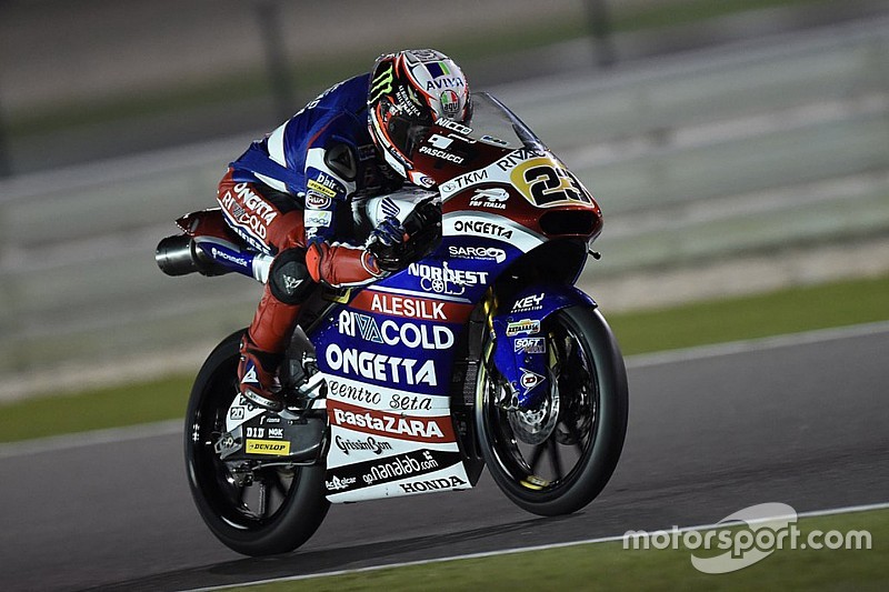 Moto3卡塔尔站: 安东内里凭借0.007秒夺冠