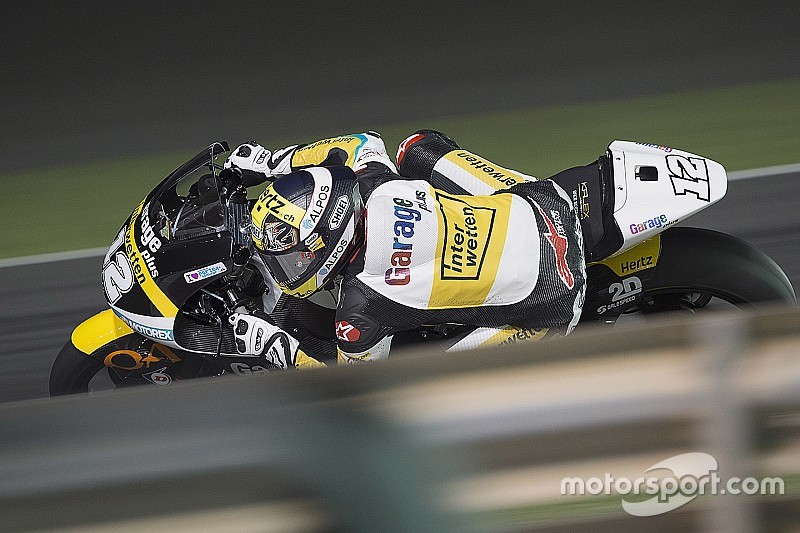Morbidelli penalizzato, Luthi ne approfitta e trionfa a Losail