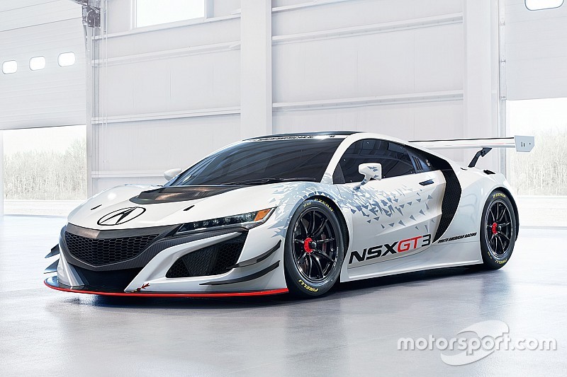 La Acura presenta la NSX GT3