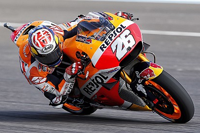 Pedrosa busca confirmar su mejoría