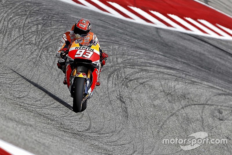 Austin, Libere 2: Marquez cade, ma fa il vuoto alle sue spalle