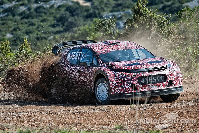 Citroen zeigt den C3 WRC für die Rallye-WM 2017