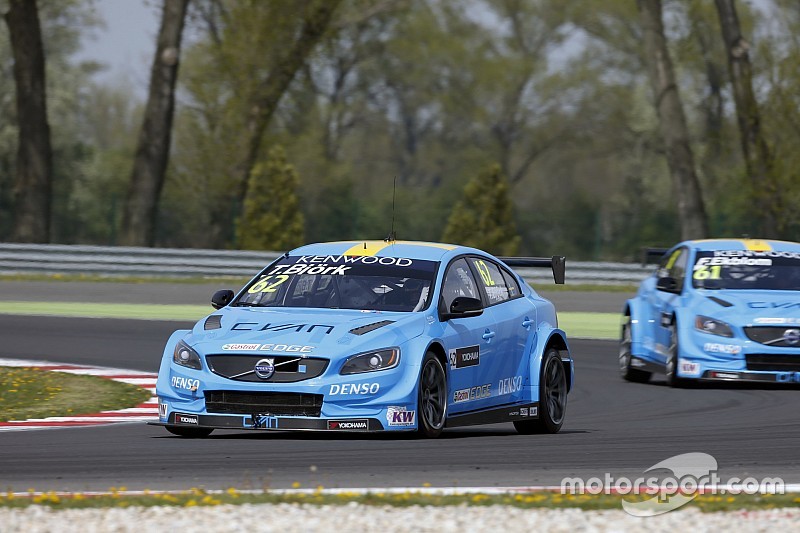 Slovakia Ring, Libere 1: Ekblom-Björk firmano la doppietta Volvo