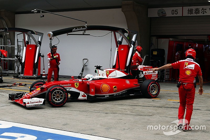 Vettel denkt dat bandenstrategie Ferrari zich uitbetaalt