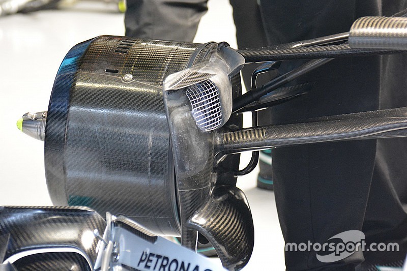Formel-1-Technik: Mercedes modifiziert die Bremsanlage