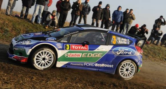 Loeb'in 3. etapta veda ettiği Portekiz Rallisinde Latvala lider