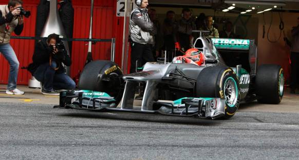Schumacher: Yeni aracın potansiyeli var