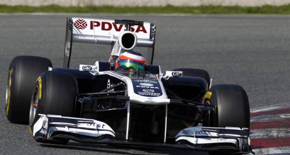 Williams'dan yeni arka ve ön kanat